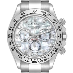 Rolex Cosmograph Daytona White Gold Mother