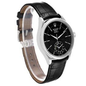 Rolex Cellini Dual Time White Gold