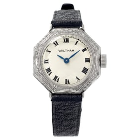 Waltham Classic 14k White Gold Manual