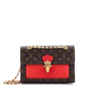 Louis Vuitton Victoire Handbag Monogram Canvas