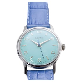 Gruen Steel Art Deco Watch with