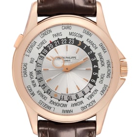 Patek Philippe World Time Complications Rose