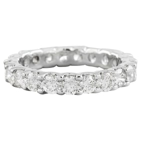 2.10 CTW Diamond Eternity Ring 14K Gold