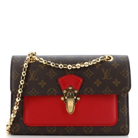 Louis Vuitton Victoire Handbag Monogram Canvas