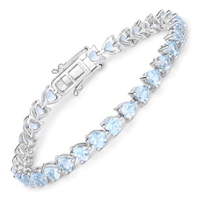 15.50 CT Genuine Blue Topaz 14K