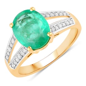 2.29 CT Genuine Zambian Emerald and
