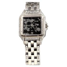 Cartier Panthere Watch Marble Dial and