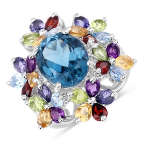 10.10 CT Genuine Multi Stones 14K