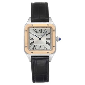 Cartier Santos-Dumont Stainless 31.5mm 18k Rose