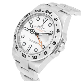 Rolex Explorer II 216570 White Dial