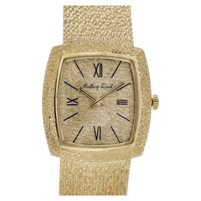 Mathey Tissot 1960 Textured 14k Gold