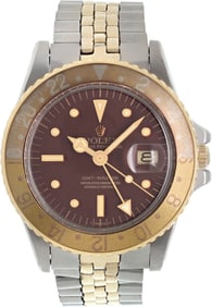 Rolex GMT-Master "Rootbeer" 1675 14k &