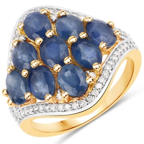 3.39 CT Genuine Blue Sapphire and