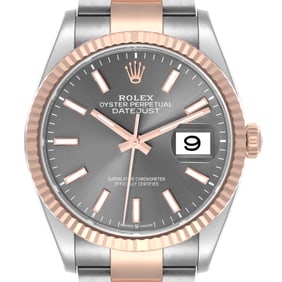 Rolex Datejust 36 Rhodium Dial Steel