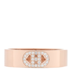 Hermes 18K Rose Gold Diamond PM
