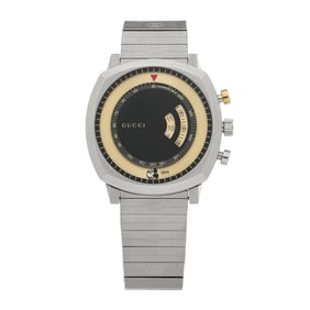 Gucci Stainless Steel 40mm Grip Quartz