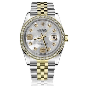 Rolex Oyster Perpetual Datejust Diamond Bezel