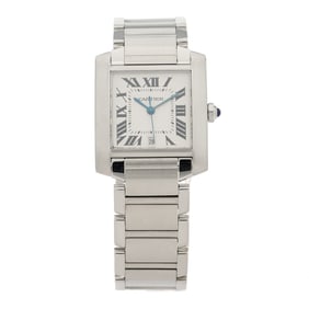 Cartier Stainless Steel 28mm Tank Francaise