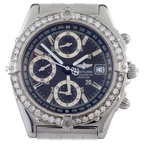 Breitling Chronometre Longitude SS Automatic Watch