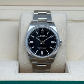 Rolex Oyster Perpetual 36mm Steel Black