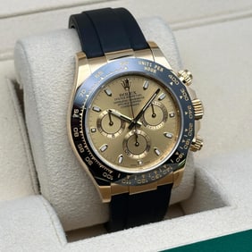 Rolex Daytona 18K Yellow Gold Champagne