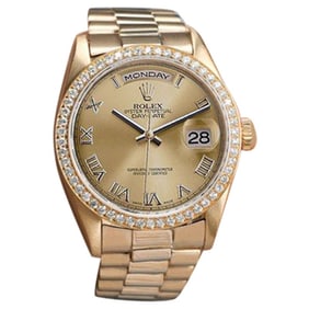Rolex Presidential 18 Karat Gold Watch