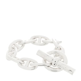 Hermes Sterling Silver TGM Chaine dAncre