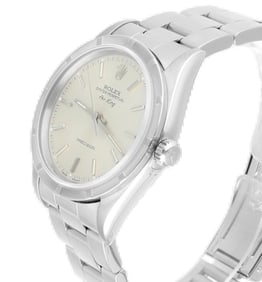 Rolex Air King 34mm Silver Dial