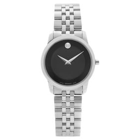 Movado Museum Steel Black Dial Quartz