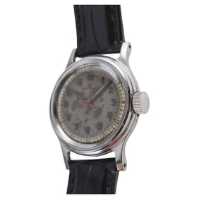 Tissot Steel Multifort Art Deco Watch