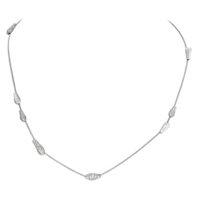 Designer signed Henry Stern diamonds necklace