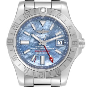 Breitling Avenger II GMT Blue Mother