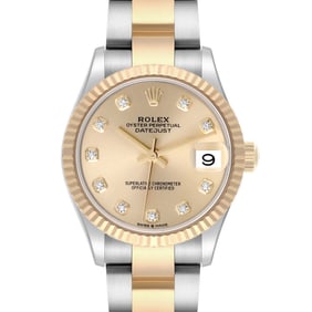 Rolex Datejust Midsize Steel Yellow Gold