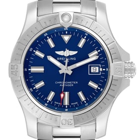 Breitling Avenger 43mm Blue Dial Steel