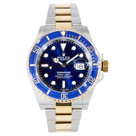 Rolex Submariner Two-Tone "Bluesy" Wristwatch