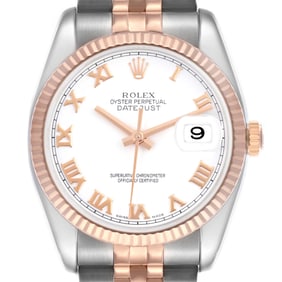 Rolex Datejust 36mm Steel Rose Gold