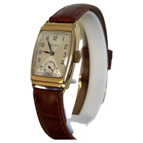 Vintage Rolex Ref 2387, 9K Yellow