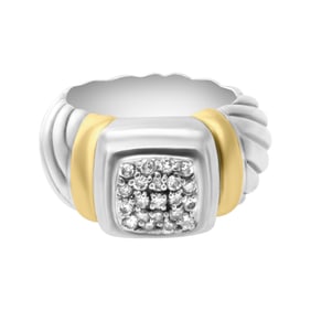 David Yurman ring in 18k yellow