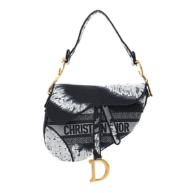 Christian Dior Canvas Embroidered Tie Dye