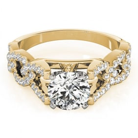 1.5 ctw Certified VS/SI Diamond Ring 18k Yellow Gold