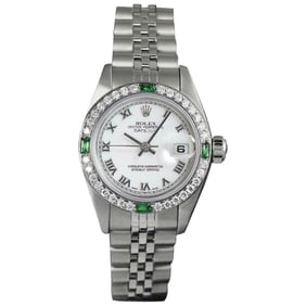 Rolex 26mm Datejust S/S White Roman