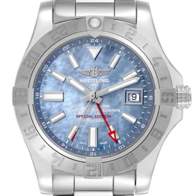 Breitling Avenger II GMT Blue Mother