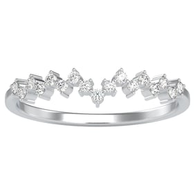 0.11 CTW Diamond 14K White Gold Ring