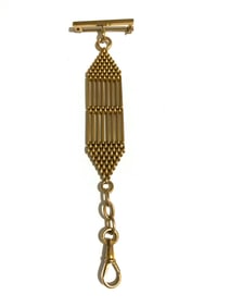 9ct Gold Victorian Watch Chain Section