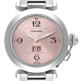 Cartier Pasha Big Date Pink Dial