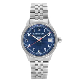 Raymond Weil Freelancer Steel Blue Dial