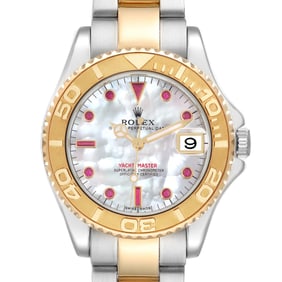 Rolex Yachtmaster 35 Midsize Steel Yellow