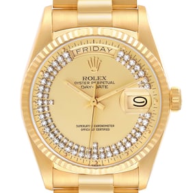 Rolex President Day-Date Yellow Gold String