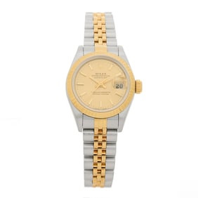 Rolex Stainless Steel 18K Yellow Gold