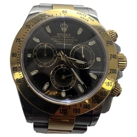 Rolex Daytona 2 Tone Black Dial